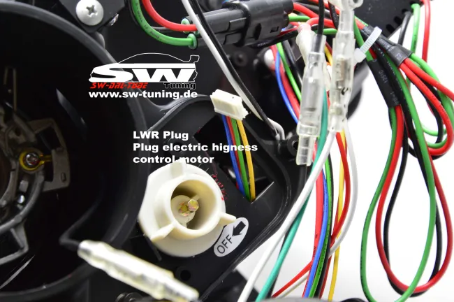 SW-DRLTube Xenon Scheinwerfer AUDI A6 4F 04-07 LED TFL R87 black