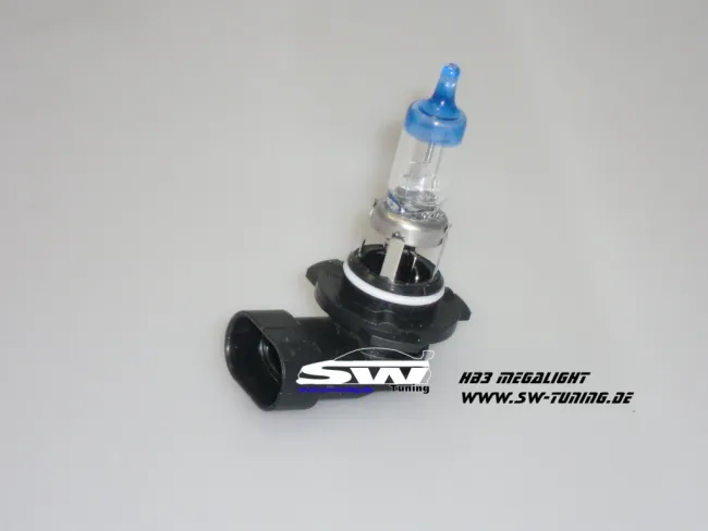 HB3 GE MEGALIGHT Ultra 12V/60W white (2stk) +90% mehr Licht