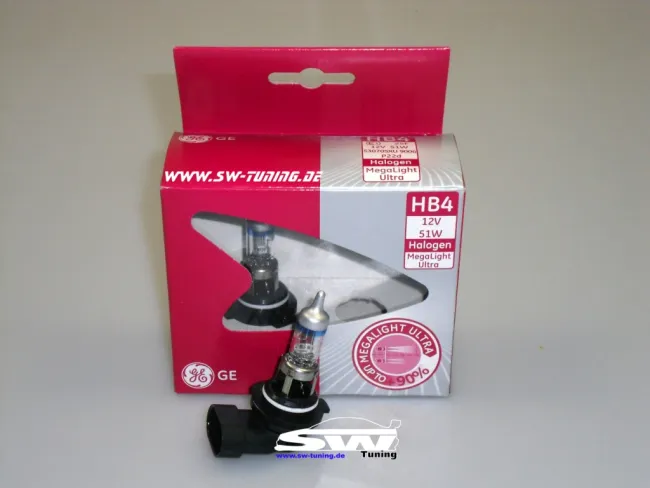 HB4 GE MEGALIGHT Ultra 12V/51W white (2pcs) +90% more light
