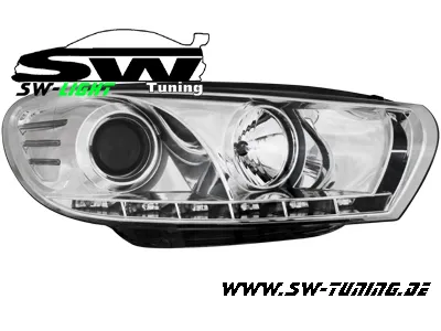 SW-Light Scheinwerfer VW Scirocco III 08-14 LED Standlicht chrome