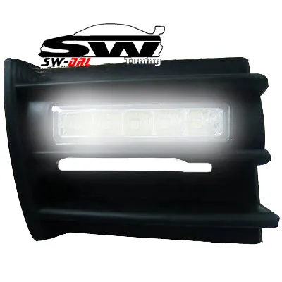 SW-DRL LED Tagfahrlicht für Skoda Octavia 1Z 04-08 chrome