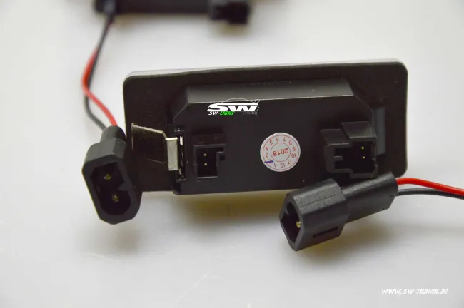 SW-LED Kennzeichenbeleuchtung für BMW E39 E60 E70 E90 uva