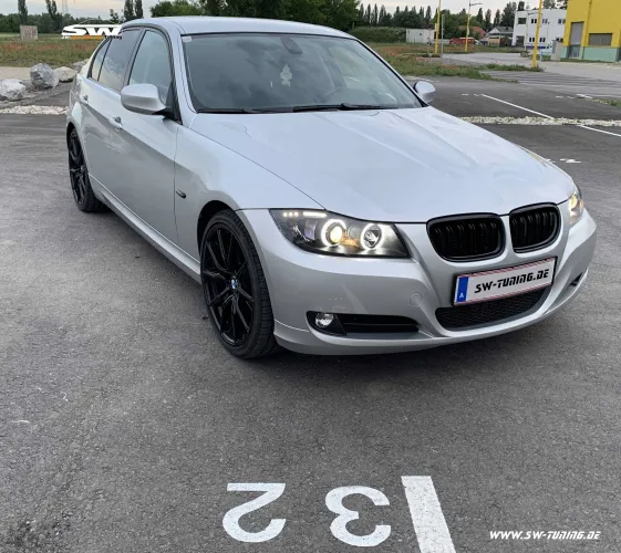 SWCCFL Angel Eye Scheinwerfer BMW 3er E90/91 05-13 CCFL Standlichtringe black