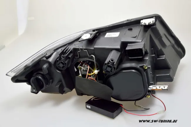 SWCCFL Angel Eye Scheinwerfer BMW 3er E90/91 05-13 CCFL Standlichtringe black