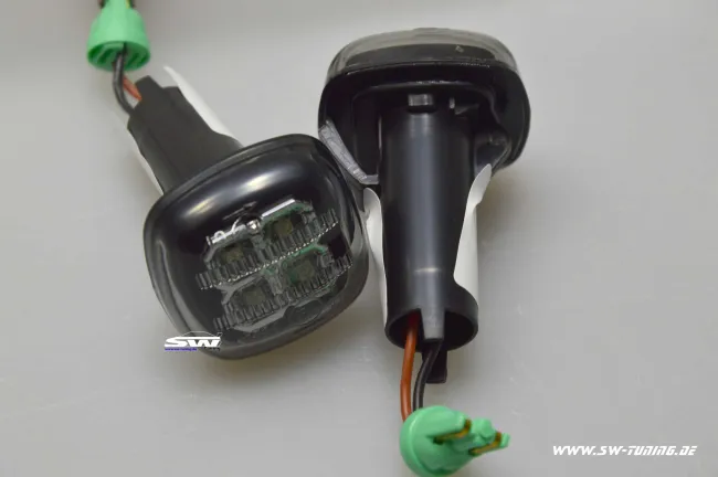 LED Seitenblinker für Audi A3 8L 96-00 / A4 B5 95-00 / Fabia I Octavia I 04-08 smoke