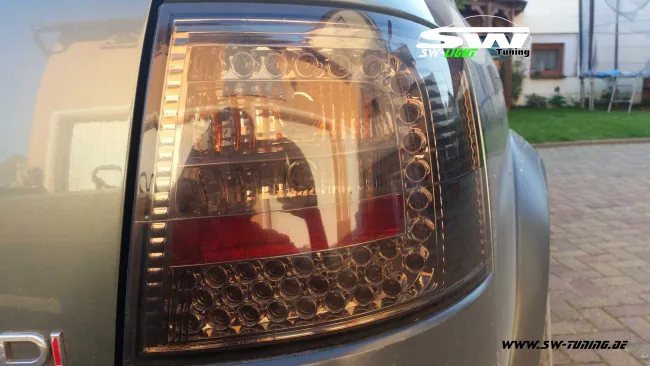 SW-Light LED Rückleuchten passend für Audi A6 4B Avant C5 97-05 smoke