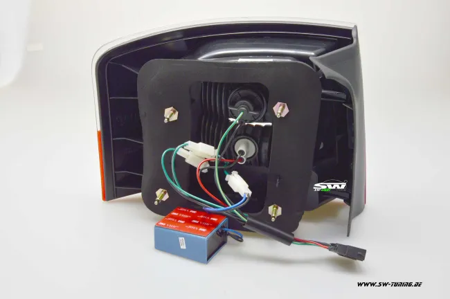 SW-Light LED Rückleuchten passend für Audi A6 4B Avant C5 97-05 red/clear