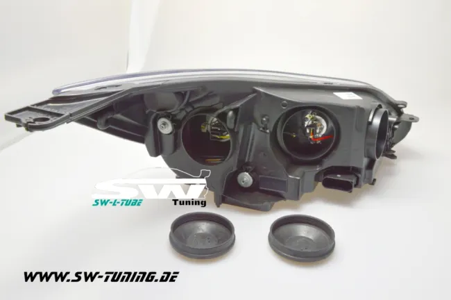 SW-LTube Scheinwerfer passend für Ford Focus Mk3 CB8 11-14 LED Lighttube-Standlicht black