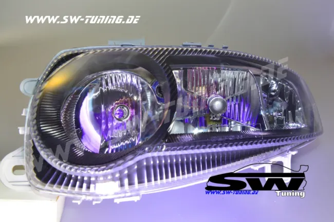 ColorVision Philips H4 12V/60/55W Birne pink/weiss (2stk) +60% mehr Licht