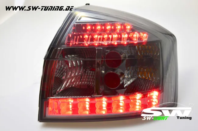SW-Light LED Rückleuchten passend für Audi A4 B6 8E Limousine 01-04 smoke
