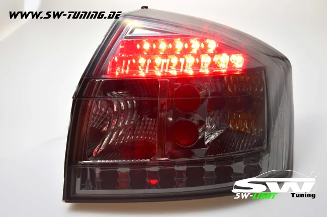 SW-Light LED Rückleuchten passend für Audi A4 B6 8E Limousine 01-04 smoke
