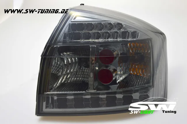 SW-Light LED Rückleuchten passend für Audi A4 B6 8E Limousine 01-04 smoke