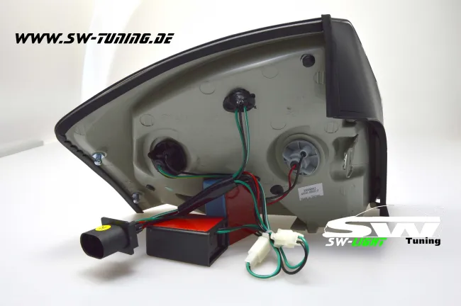 SW-Light LED Rückleuchten passend für Audi A4 B6 8E Limousine 01-04 smoke