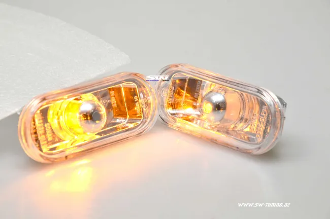 SW-Seitenblinker für VW Golf 3 + Golf 4 / Bora 95-05 chrome