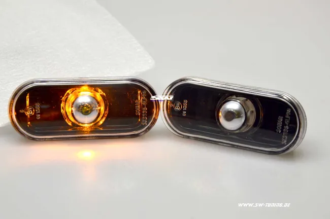SW Seitenblinker passend für VW Golf 3 + Golf 4 / Bora 95-05 black