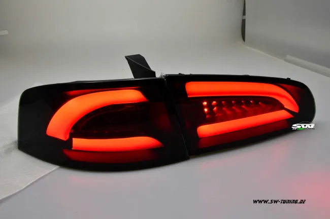 SW-Celi LED taillighst suitable for Seat Ibiza 6L 02/02-08 Lightbar black/smoke led indikator