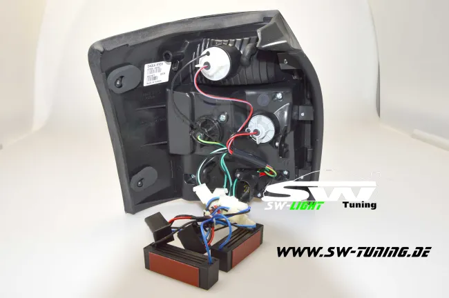 SW-Light LED Rückleuchten Audi A4 B6 Avant 8E 2001-2004 smoke