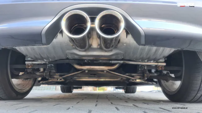 SW-Exhaust Sport Edelstahl Endschalldämpfer passend für Porsche Boxster / Cayman 987 05-13