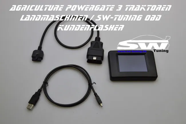 Agriculture Powergate 3 Traktoren Landmaschinen / SW-Tuning OBD Kundenflasher