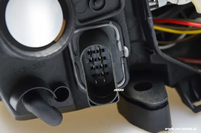 SW-CCFL Angel Eye Scheinwerfer Skoda Fabia I 6Y 99-07 CCFL-Standlichtringe black