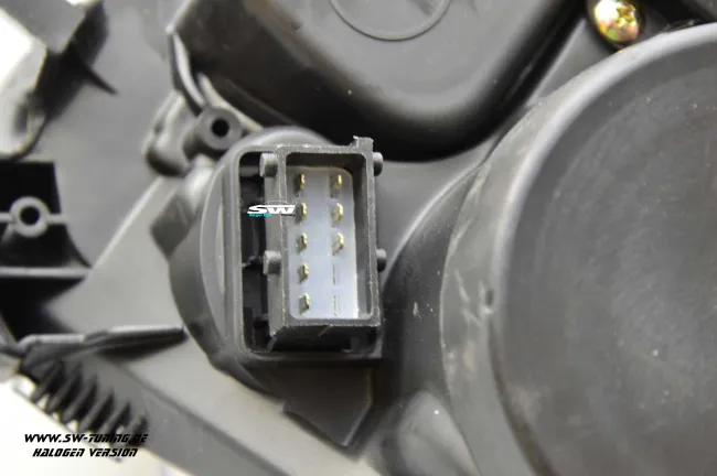 SW Angel Eye Scheinwerfer Opel Astra H 04-11 High LED Lighttube Ring black