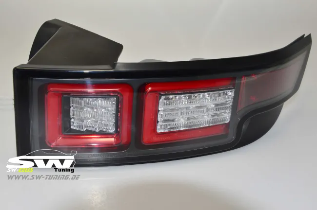 SW-Celis LED Rückleuchten Range Rover Evoque 11-18 Typ L538 Black/clear Lightbar
