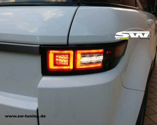 SW-Celis LED Rückleuchten Range Rover Evoque 11-18 Typ L538 Black/clear Lightbar