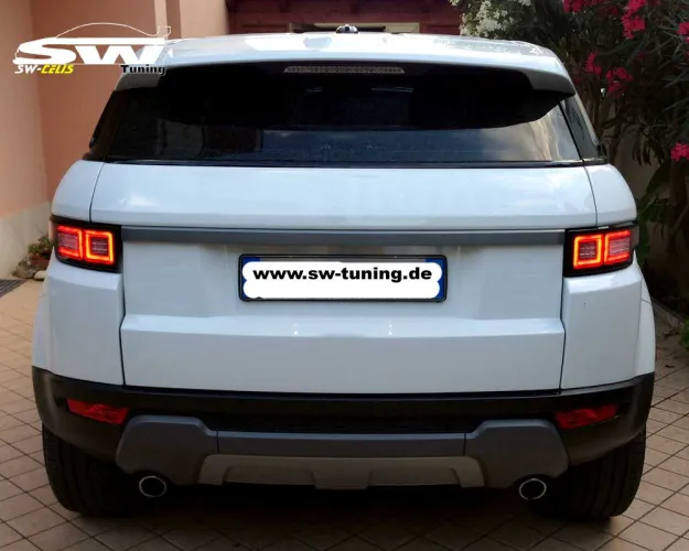 SW-Celis LED Rückleuchten Range Rover Evoque 11-18 Typ L538 Black/clear Lightbar
