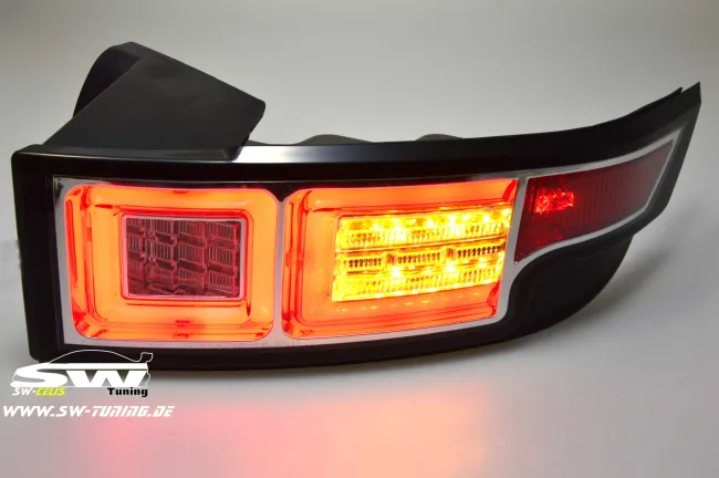 SW-Celis LED Rückleuchten Range Rover Evoque 11-18 Typ L538 Chrom/Black Lightbar