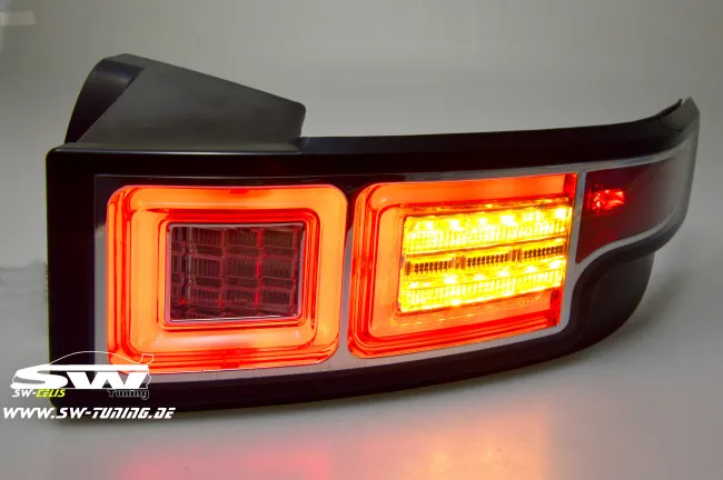 SW-Celis LED Rückleuchten Range Rover Evoque 11-18 Typ L538 Chrom/Black Lightbar