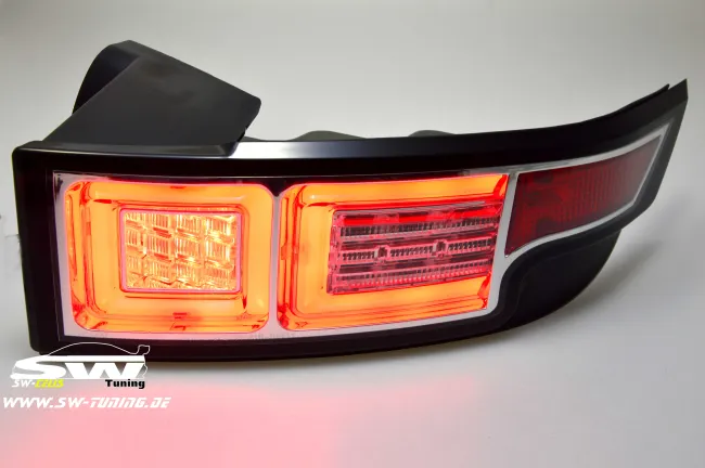 SW-Celis LED Rückleuchten Range Rover Evoque 11-18 Typ L538 Chrom/Black Lightbar