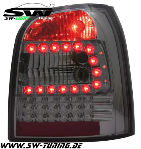 SW-Light LED Rückleuchten Audi A4 B5 Avant/Kombi 95-01 smoke
