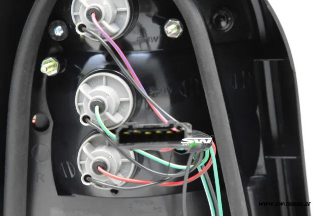 SW-Light LED Rückleuchten Audi A4 B5 Avant/Kombi 95-01 red/smoke