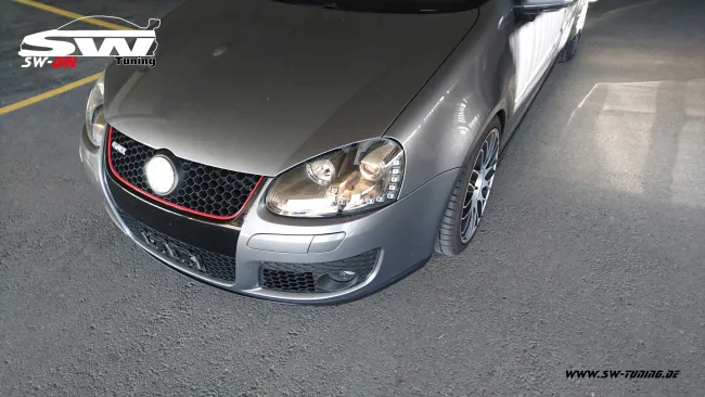 SW-DRL headlights for VW Golf V 03-09 LED DRL R87 black