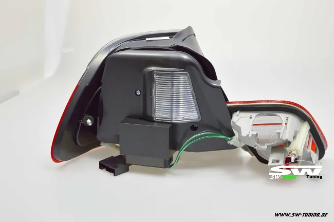 SW-Light LED Rückleuchten für 3er BMW E46 Cabrio 00-05 red/smoke 4teilig