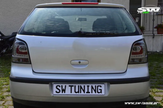 SW-Light LED taillights suitable for VW Polo 9N3 Facelift 05-09 smoke