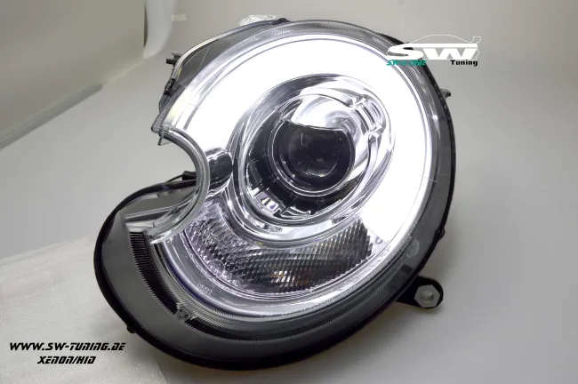 SW-LTube Xenon Scheinwerfer Mini R56/57/55/58/59 06-10 LED Standlicht chrom