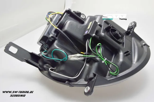 SW-LTube Xenon Scheinwerfer Mini R56/57/55/58/59 06-10 LED Standlicht chrom