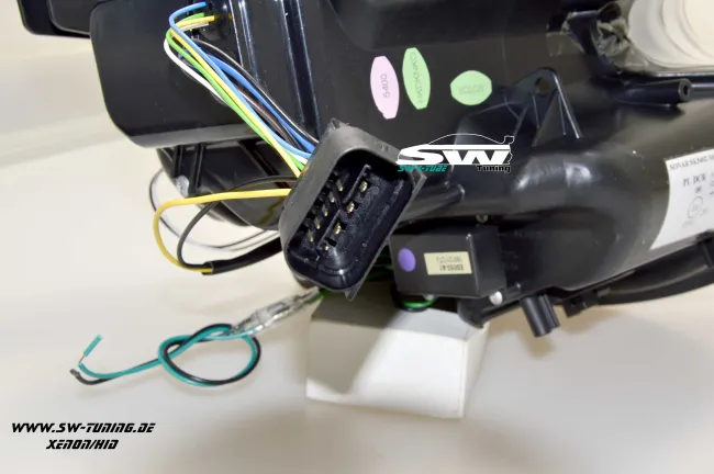 SW-LTube Xenon Scheinwerfer Mini R56/57/55/58/59 06-10 LED Standlicht chrom