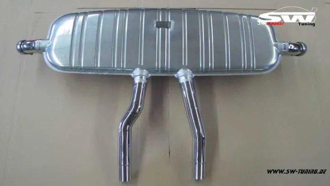SW-Exhaust Edel Sport Endschalldämpfer für Porsche Cayenne GTS 957 07-10