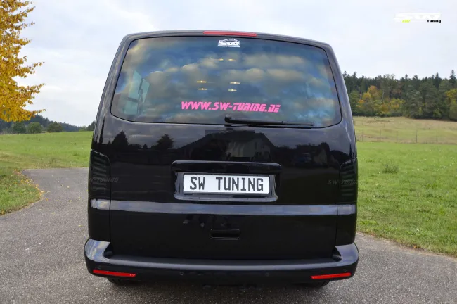 SW-Celi LED Rückleuchten passend für VW T5 Typ 7H 7E 03-15 Lightbar Black/smoke