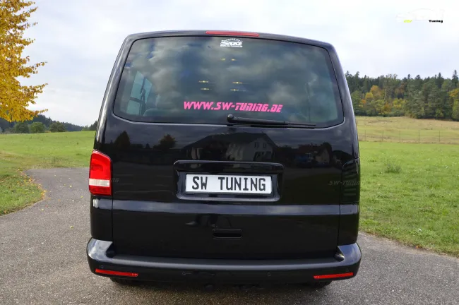 SW-Celi LED Rückleuchten passend für VW T5 Typ 7H 7E 03-15 Lightbar Black/smoke