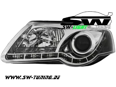 SW-Light headlights VW Passat 3C 05-10 LED parkinglamp chrome