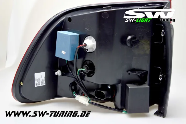 SW LED Rückleuchten passend für Porsche Cayenne 9PA/1 955 03-07 red/smoke