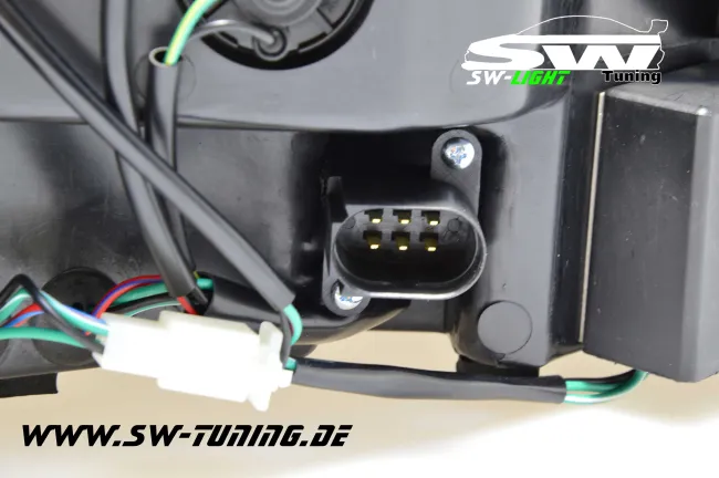 SW LED Rückleuchten passend für Porsche Cayenne 9PA/1 955 03-07 red/smoke