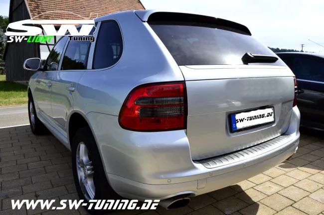 SW LED Rückleuchten passend für Porsche Cayenne 9PA/1 955 03-07 red/smoke