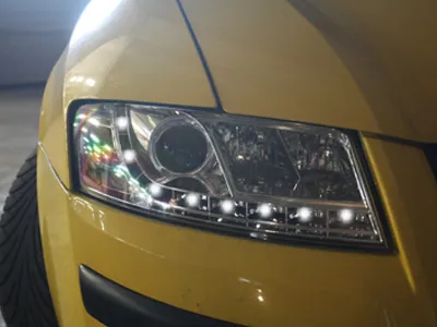 SW-Light Scheinwerfer Fiat Stilo 01-08 LED Tagfahrlicht-Optik chr