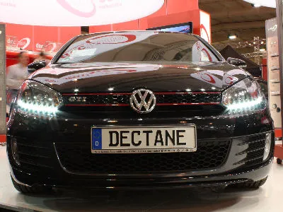 SW-DRL Scheinwerfer VW Golf 6 08-13 LED Tagfahrlicht R87 black