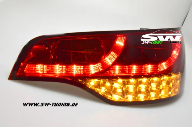 SW-Light LED Rückleuchten für Audi Q7 4L 05-09 red/chrystal