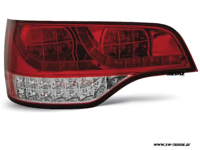 SW-Light LED Rückleuchten für Audi Q7 4L 05-09 red/chrystal